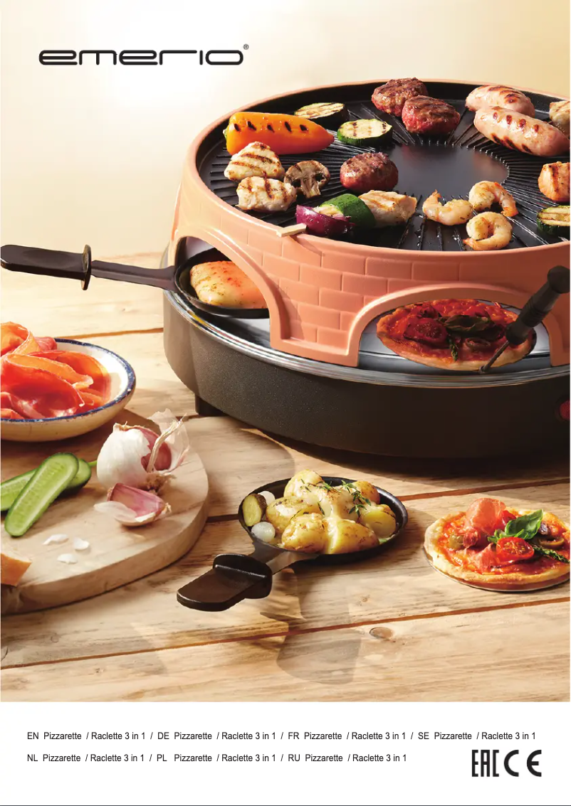 Page 1 de la notice Manuel utilisateur Emerio PO-113255.4