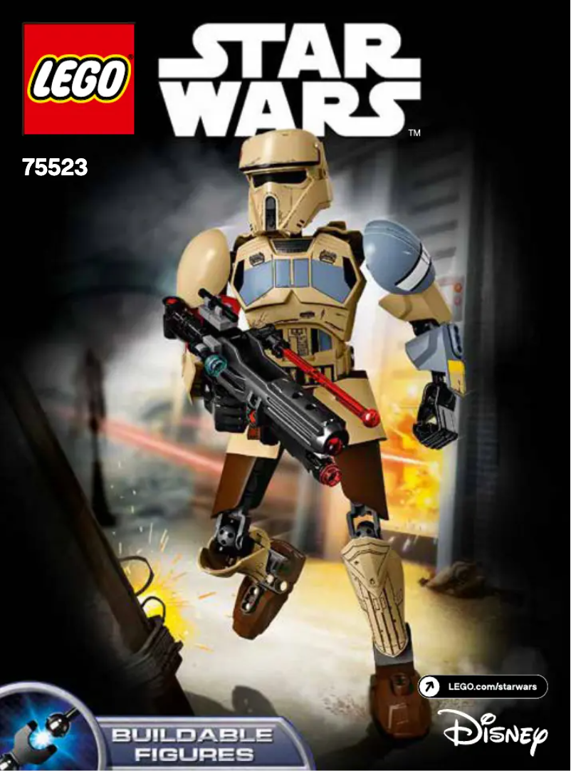 Page n°1 - Manuel utilisateur Lego Star Wars 75523