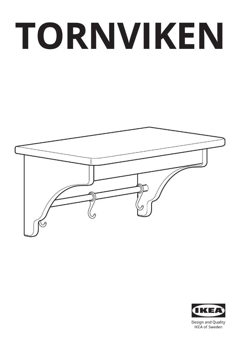 Image de la première page du manuel de l'appareil TORNVIKEN 803.592.12