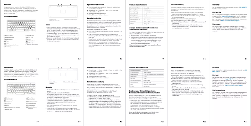 Image de la première page du manuel de l'appareil T300
