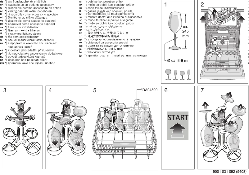 Page n°1 - Guide d'installation Gaggenau DA043000