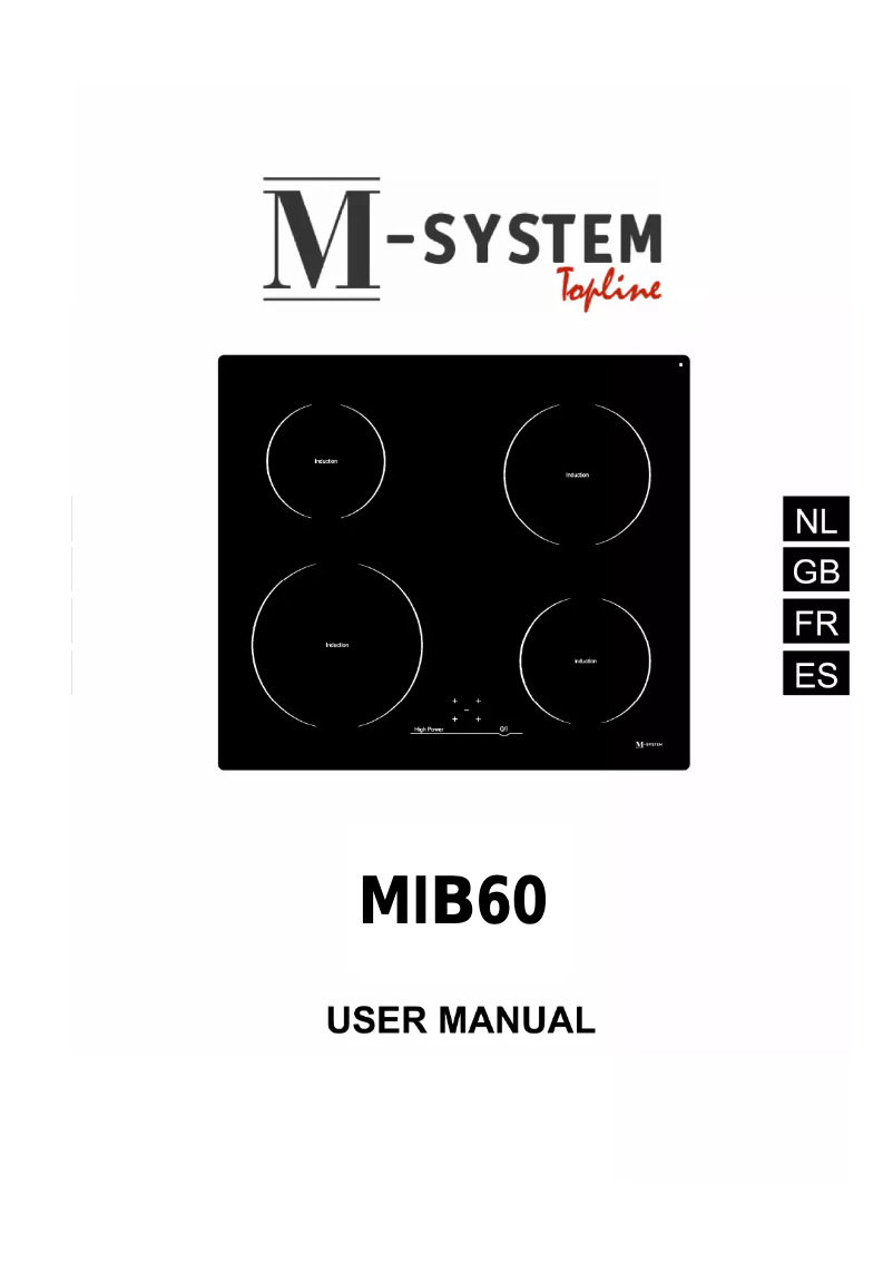 Image de la première page du manuel de l'appareil MIB60