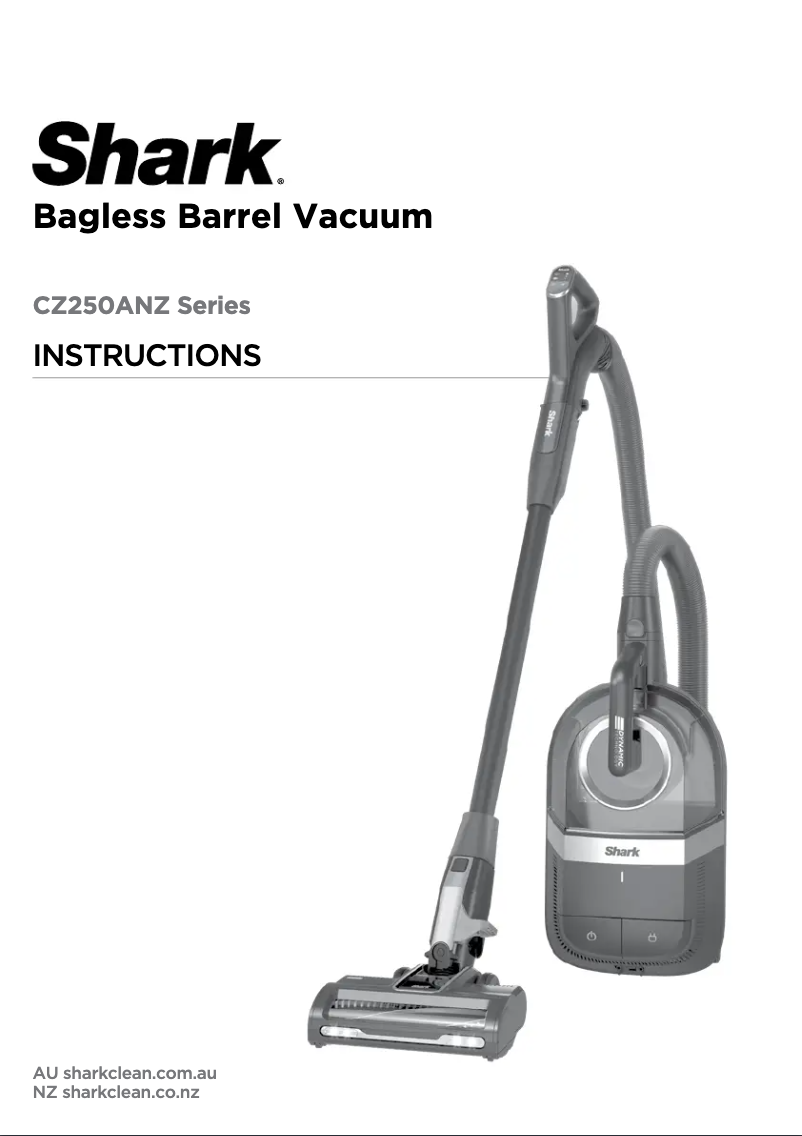 Image de la première page du manuel de l'appareil CZ250