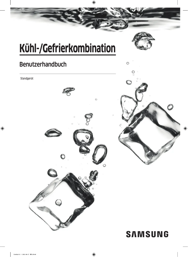 Página 1 del manual Manual de usuario Samsung RF65A967FS9