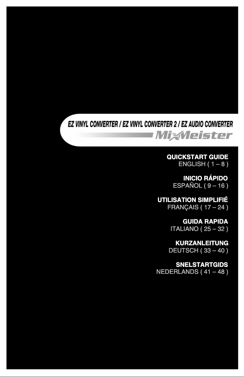 Page 1 de la notice Manuel utilisateur ION Tape Express