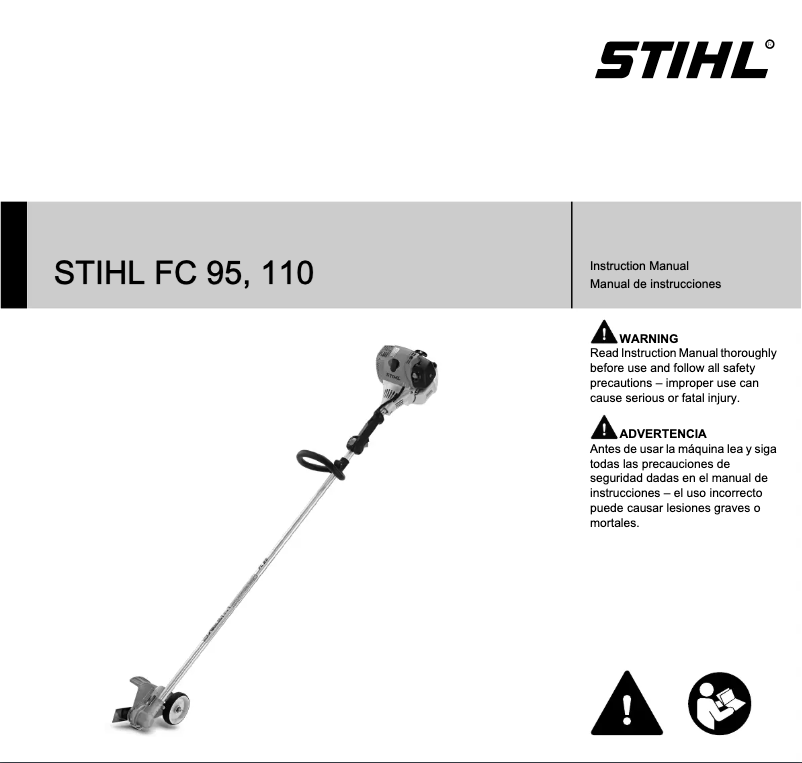 Page 1 de la notice Manuel utilisateur Stihl FC 95
