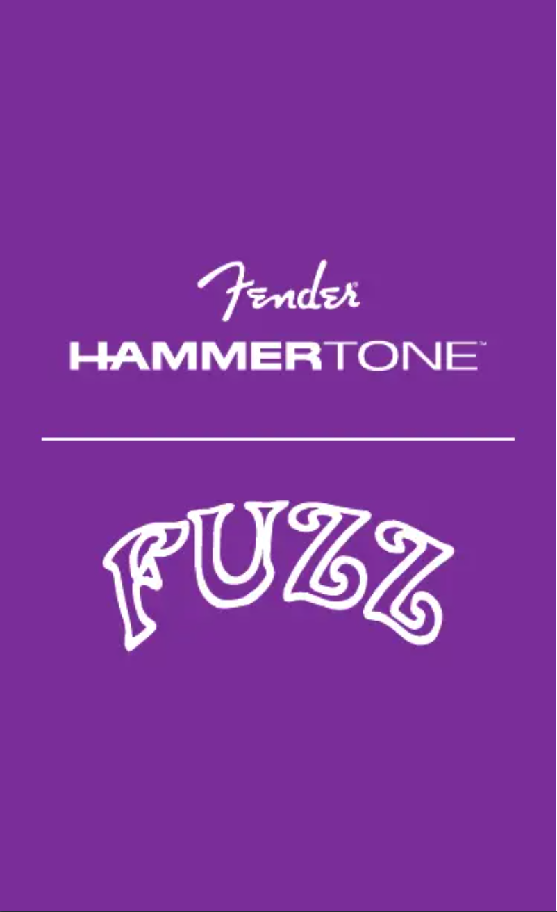 Page n°1 - Manuel utilisateur Fender Hammertone Fuzz