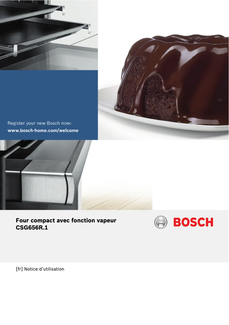 Page 1 of the manual Instruction Manual Bosch CSG656RB1