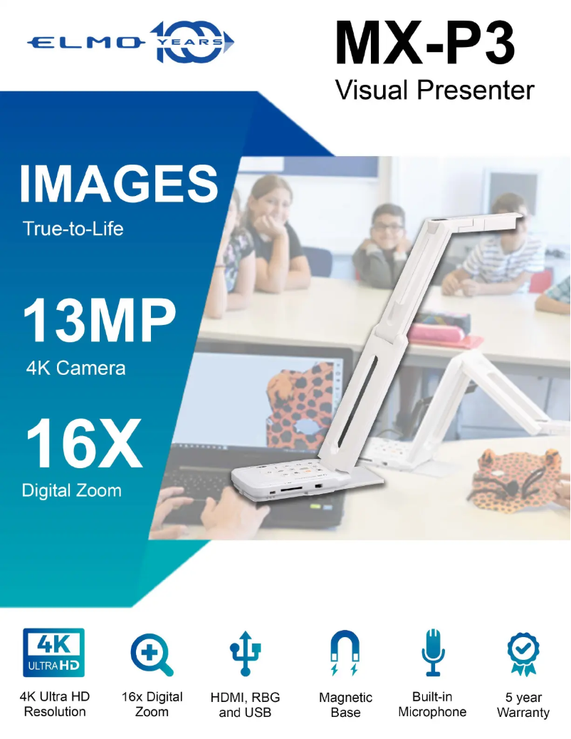 Imagen de la primera página del manual del dispositivo MX-P3