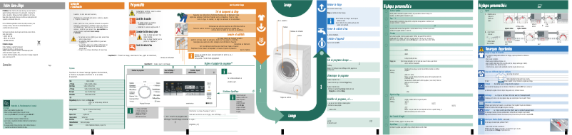 Page n°1 - Manuel utilisateur Siemens WM14Q471FF