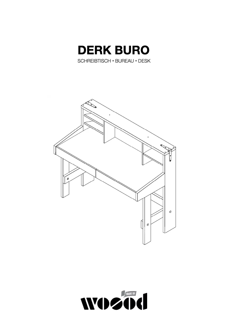 Page n°1 - Manuel utilisateur WOOOD Derk