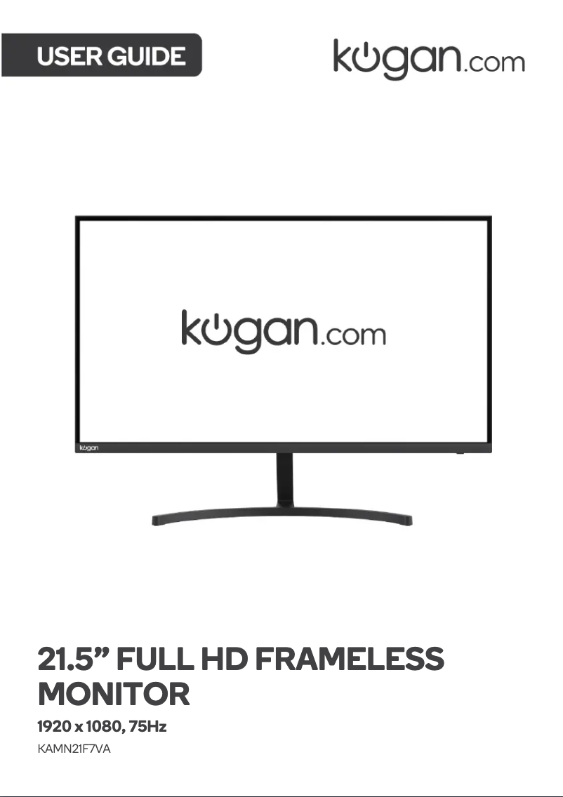 Page 1 de la notice Manuel utilisateur Kogan KAMN21F7VA
