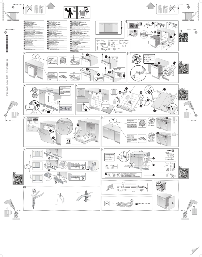 Page 1 de la notice Manuel utilisateur Balay 3VF304NP