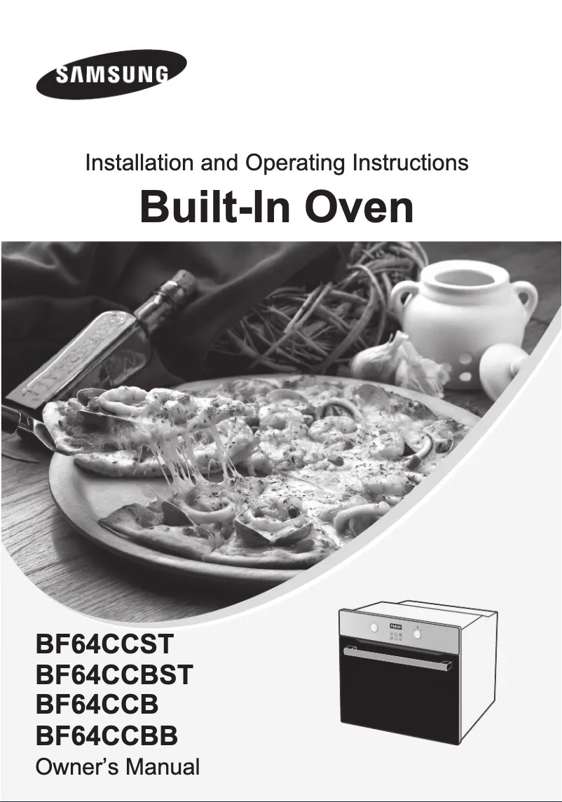 Page 1 de la notice Manuel utilisateur Samsung BF64CCBB