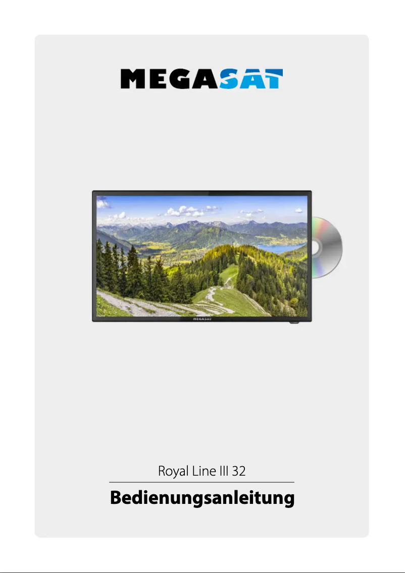 Page 1 de la notice Manuel utilisateur Megasat Royal Line III 32