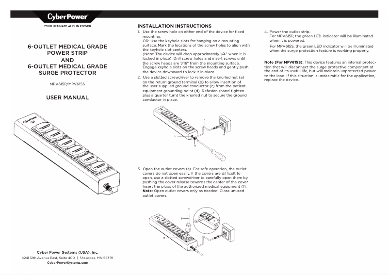 Image de la première page du manuel de l'appareil MPV615S