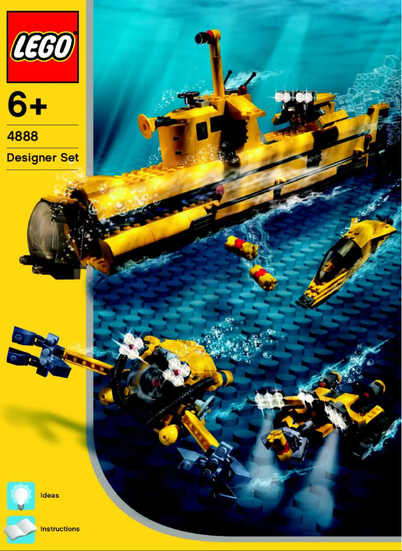 Page 1 de la notice Manuel utilisateur Lego Creator 4888