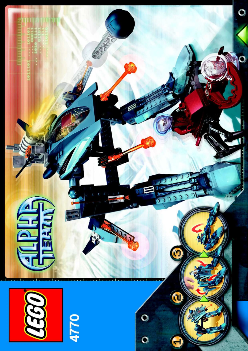 Imagen de la primera página del manual del dispositivo Blizzard Blaster