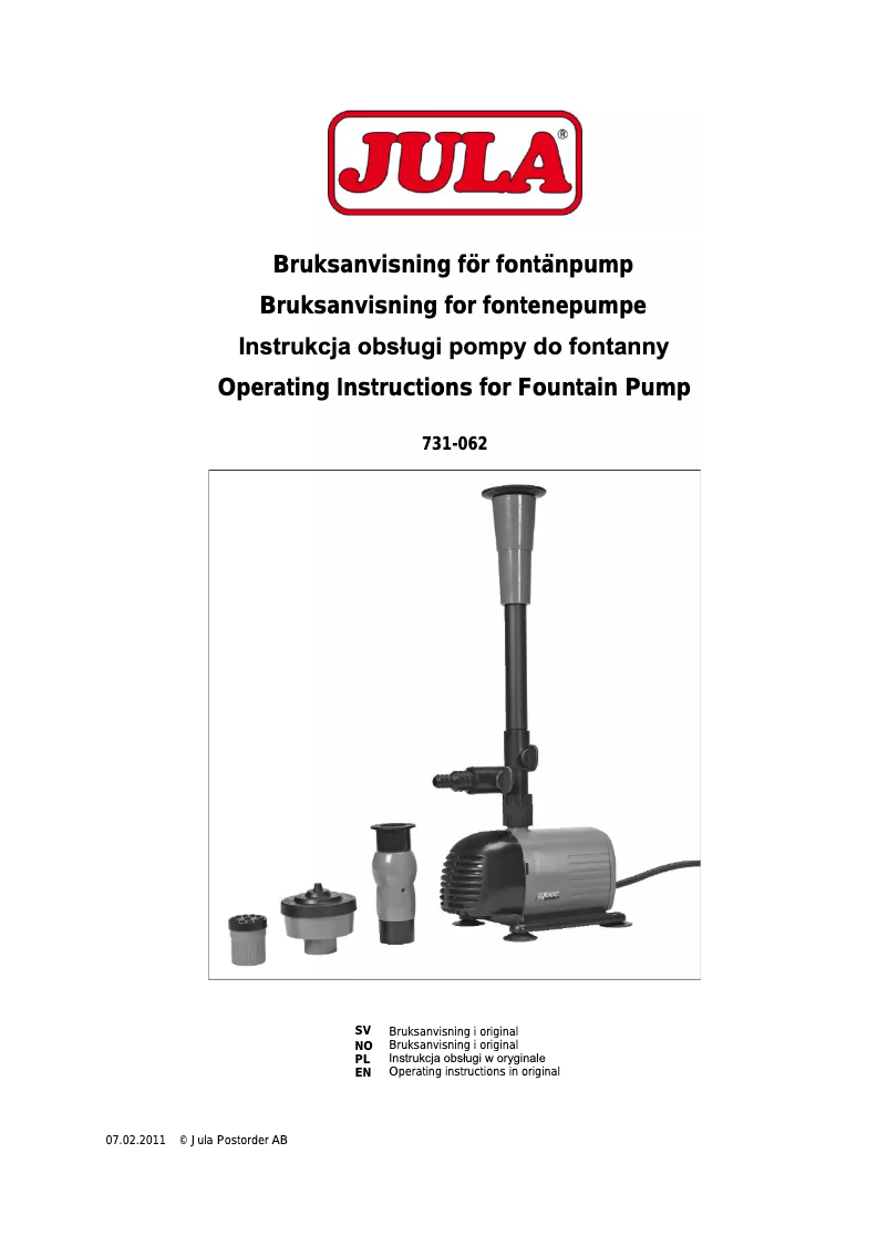 Page 1 of the manual User Manual Meec Tools 731-062