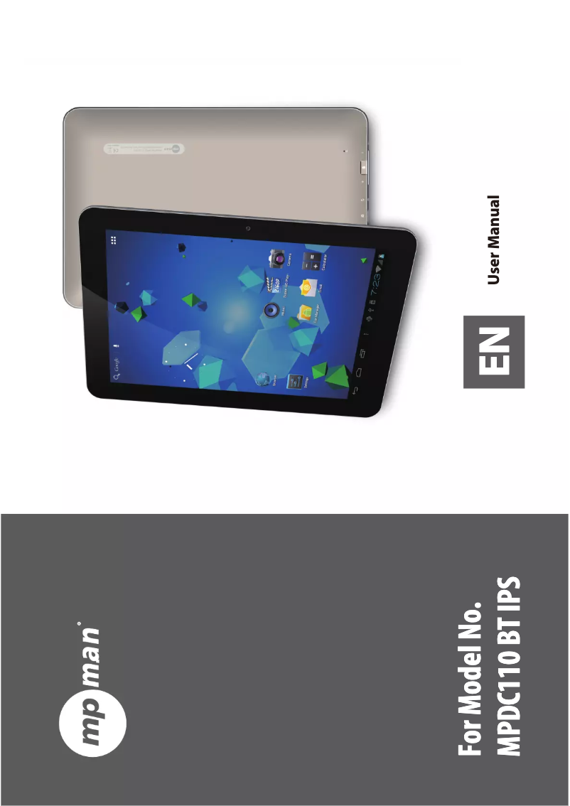 Página 1 del manual Manual de usuario Mpman MPDC112