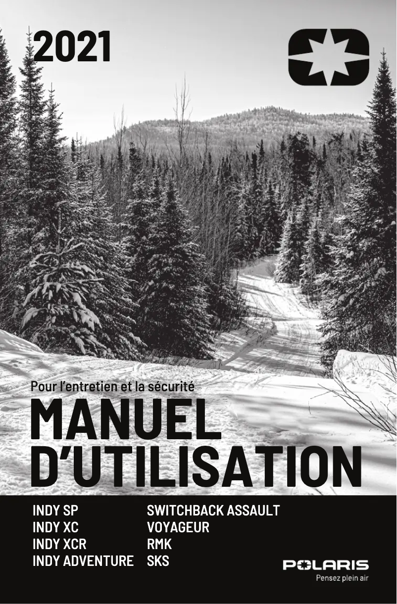 Image de la première page du manuel de l'appareil 600 Switchback Assault 144 (2021)