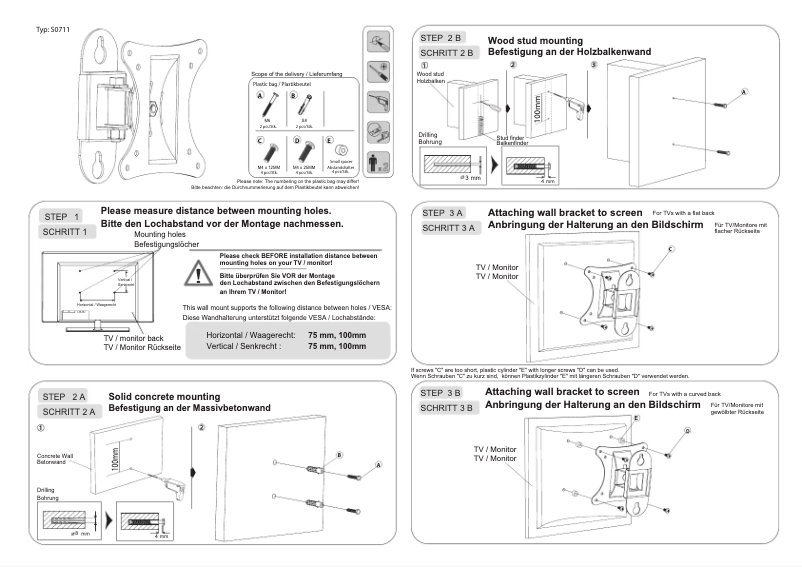 Page 1 de la notice Manuel utilisateur Ricoo S0711