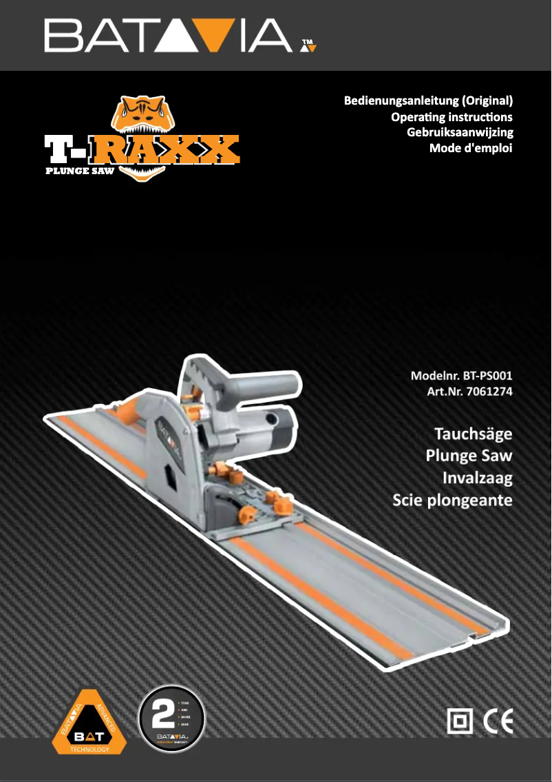 Page 1 de la notice Manuel utilisateur Batavia BT-PS001