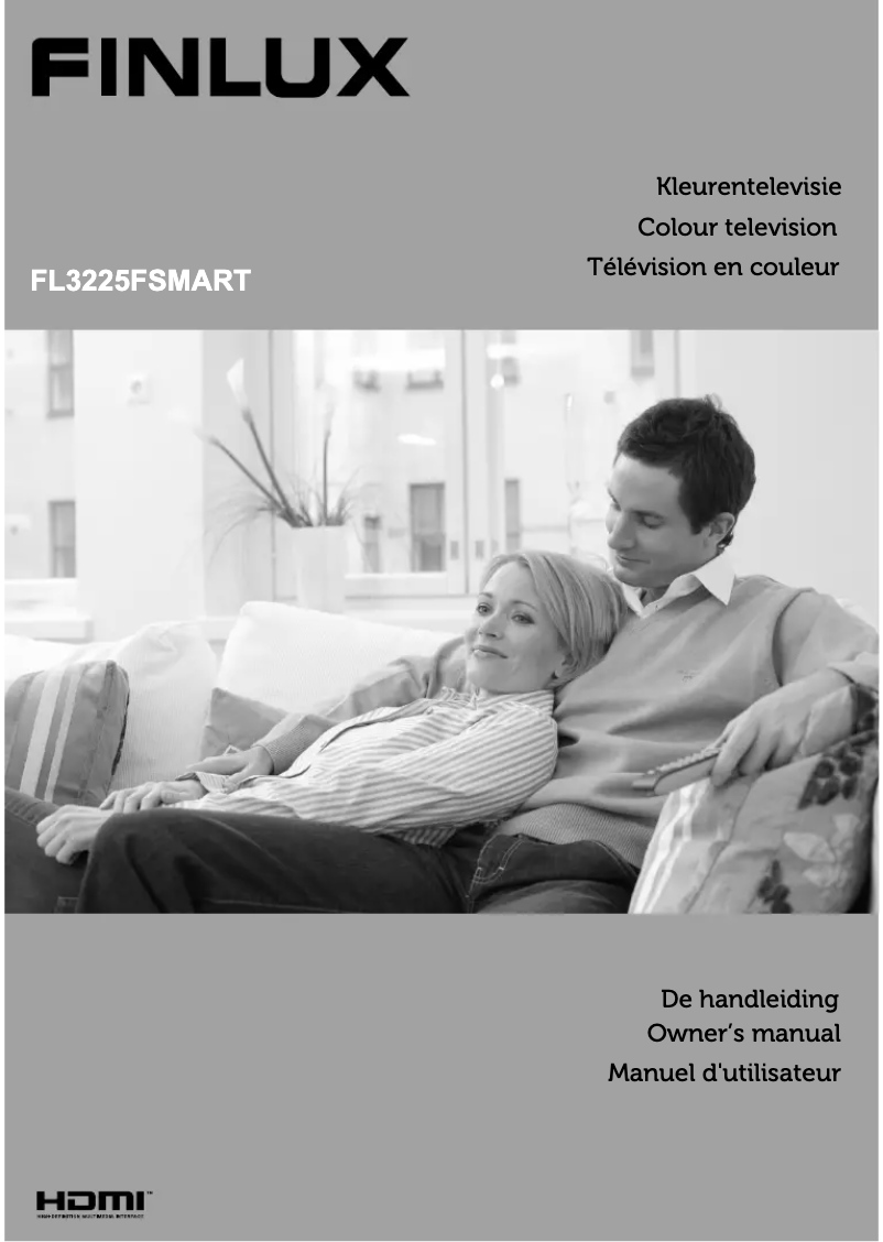 Page n°1 - Manuel utilisateur Finlux FL3225FSMART