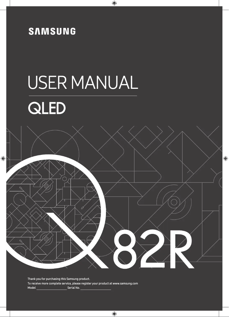 Page n°1 - Manuel utilisateur Samsung QE65Q82R