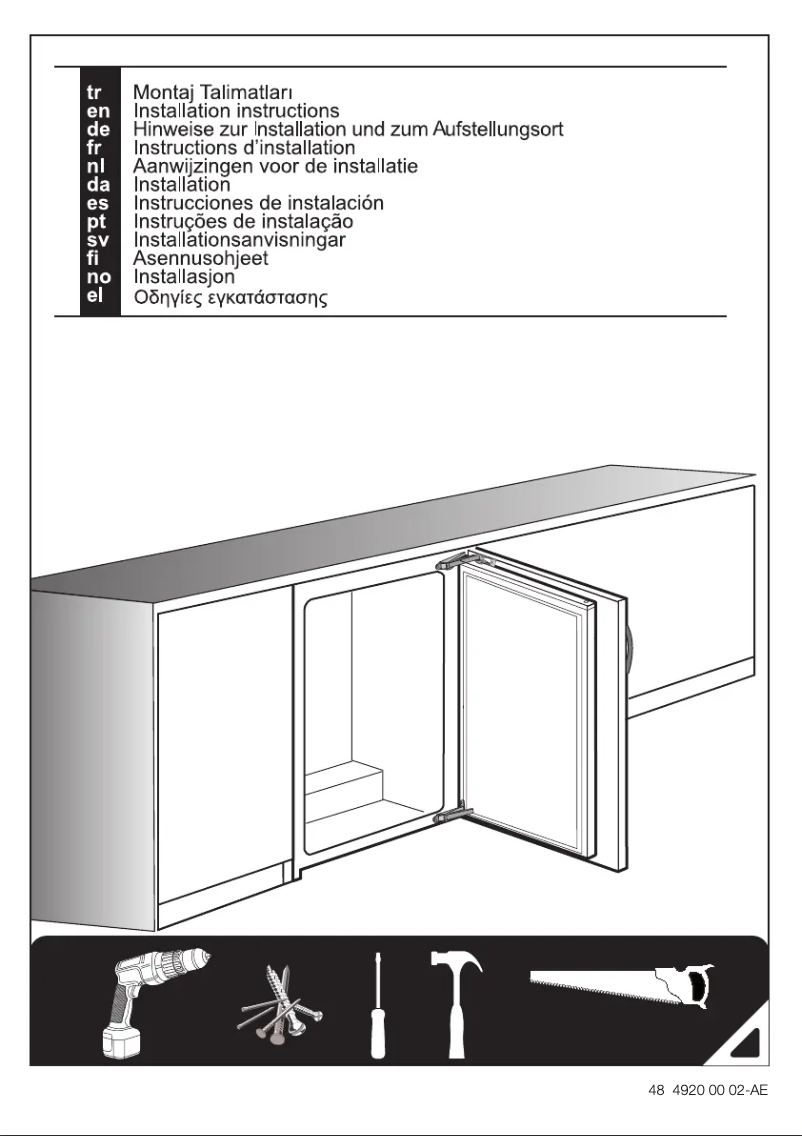 Image de la première page du manuel de l'appareil PBU1153A