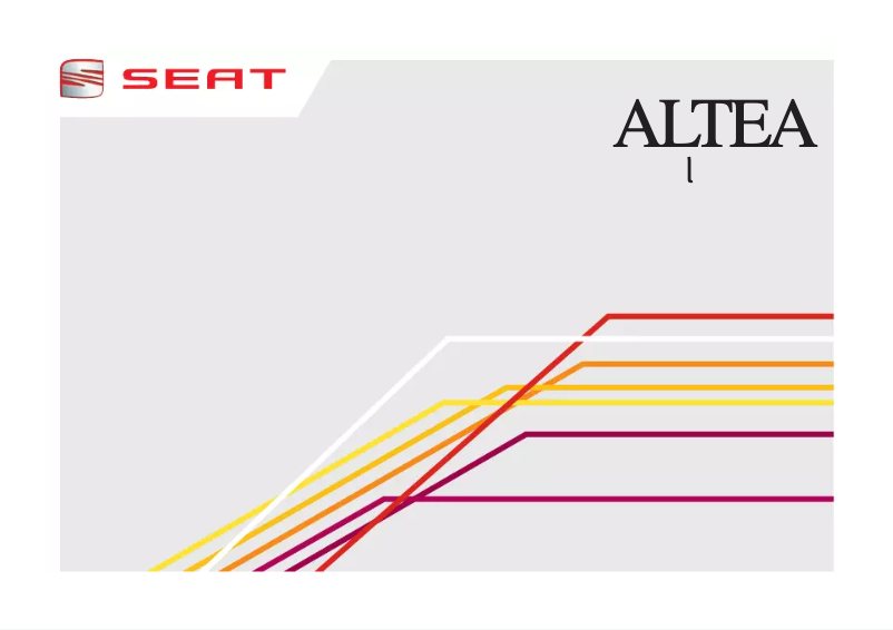 Image de la première page du manuel de l'appareil Altea (2013)