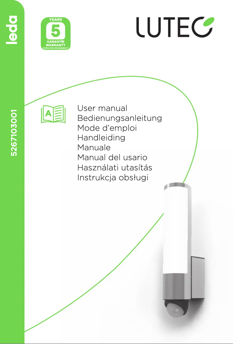 Página 1 del manual Manual de usuario Lutec Leda