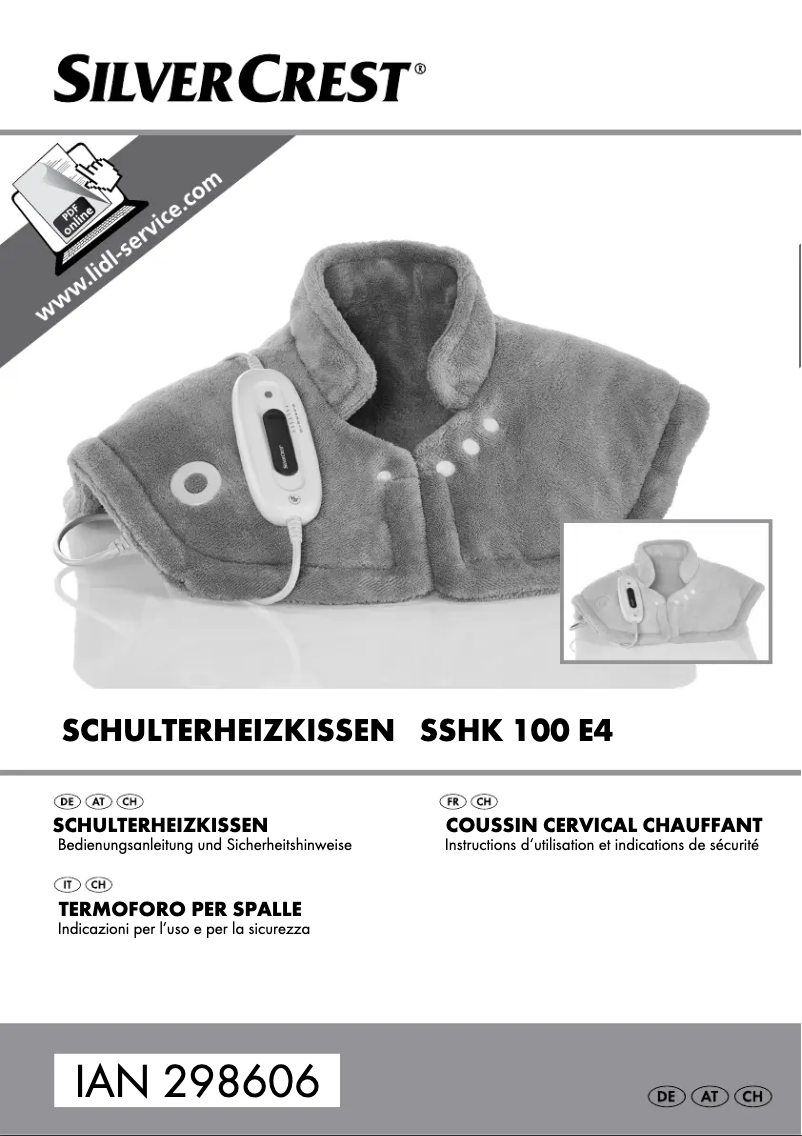 Image de la première page du manuel de l'appareil SSHK 100 C3