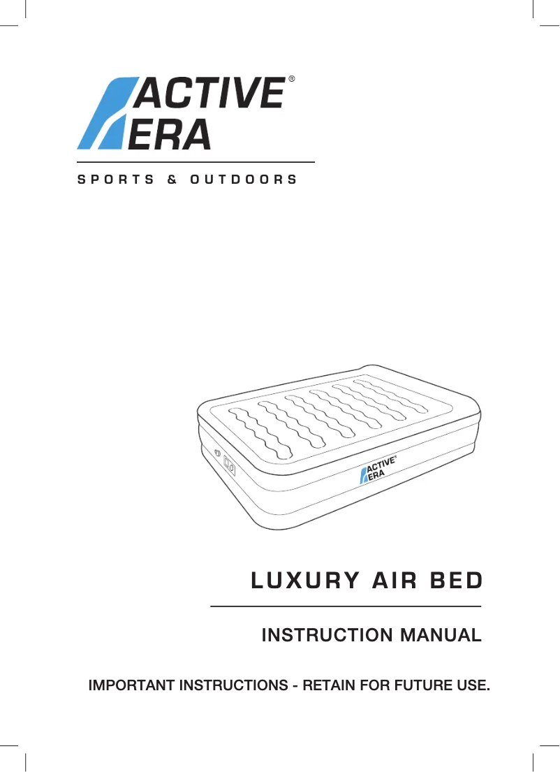Page 1 de la notice Manuel utilisateur Active Era AE-ABD02