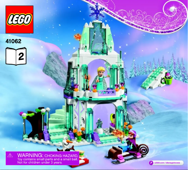 Page n°1 - Manuel utilisateur Lego Disney 41062