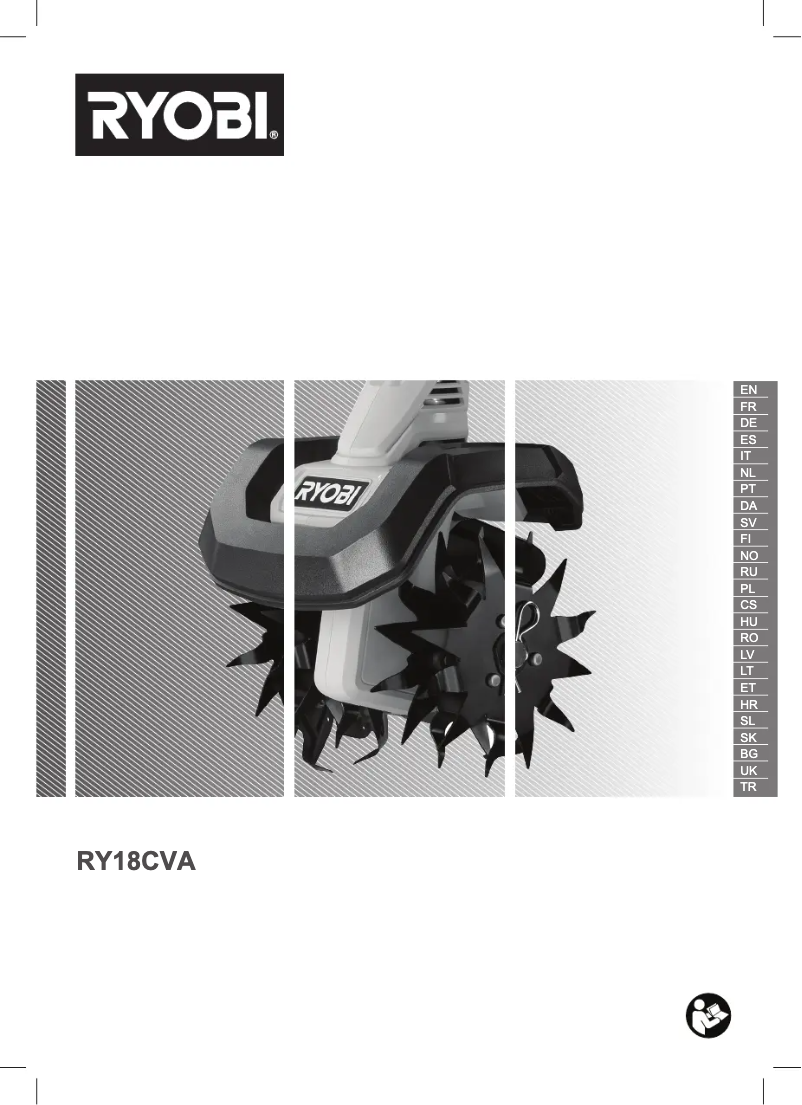 Page 1 de la notice Manuel utilisateur RYOBI One+ RY18CVA