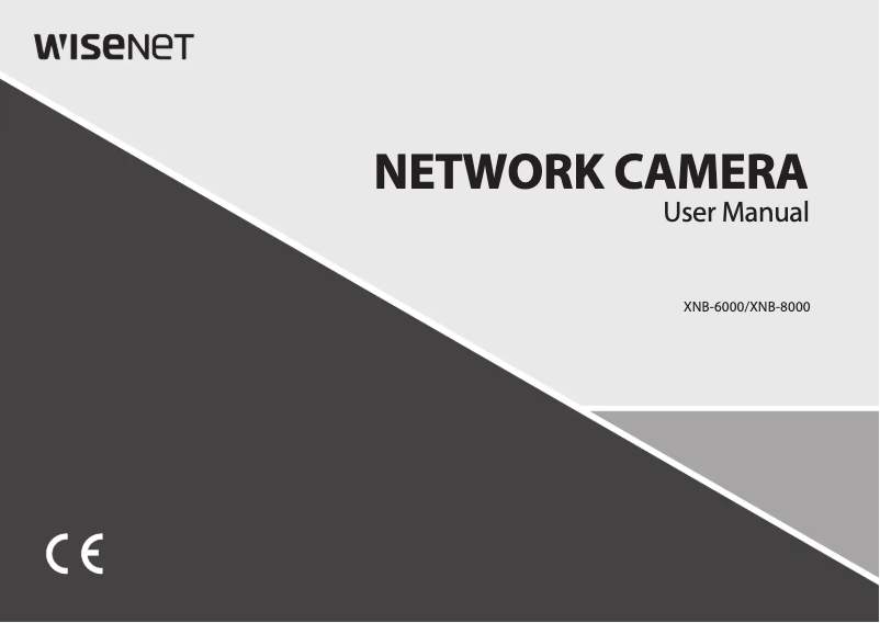 Página 1 del manual Manual de usuario Samsung XNB-6000