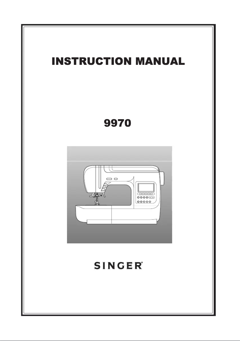 Image de la première page du manuel de l'appareil Stylist 9970