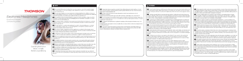 Page 1 de la notice Manuel utilisateur Hama HED1123BR/BK