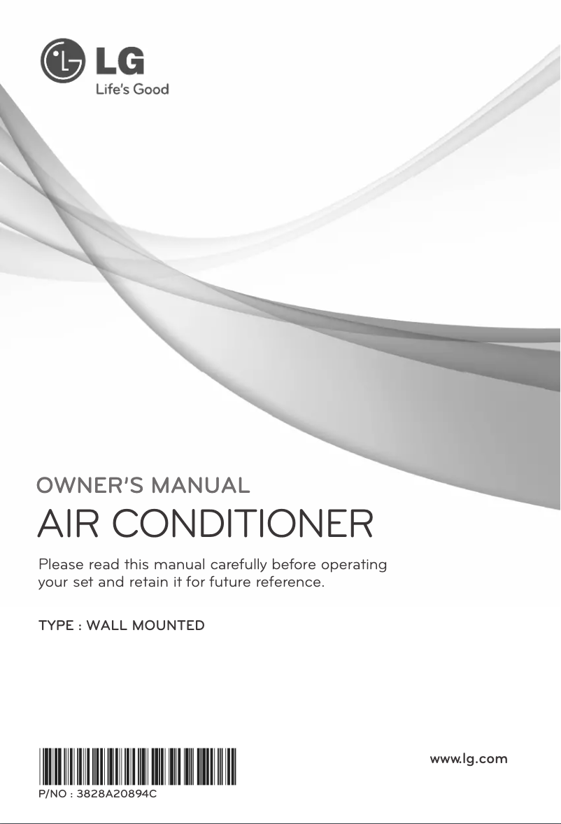Página 1 del manual Manual de usuario LG LS-C306DGB0