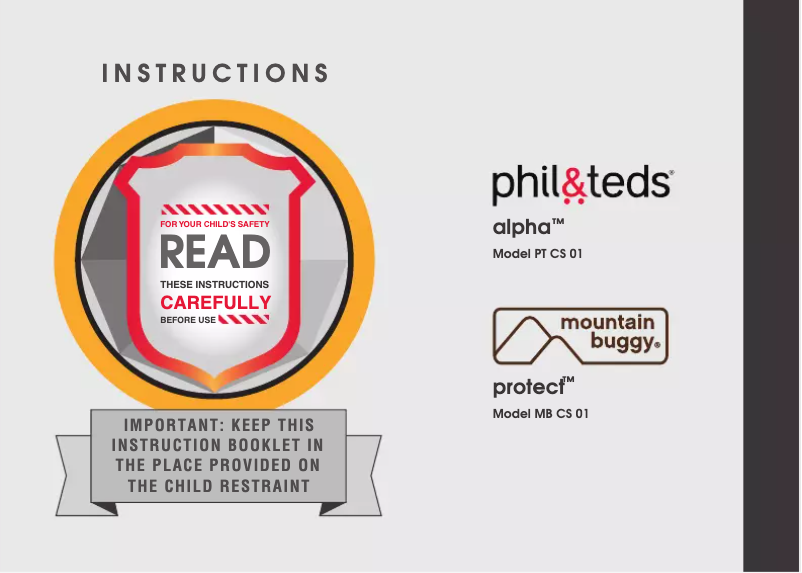 Image de la première page du manuel de l'appareil Alpha