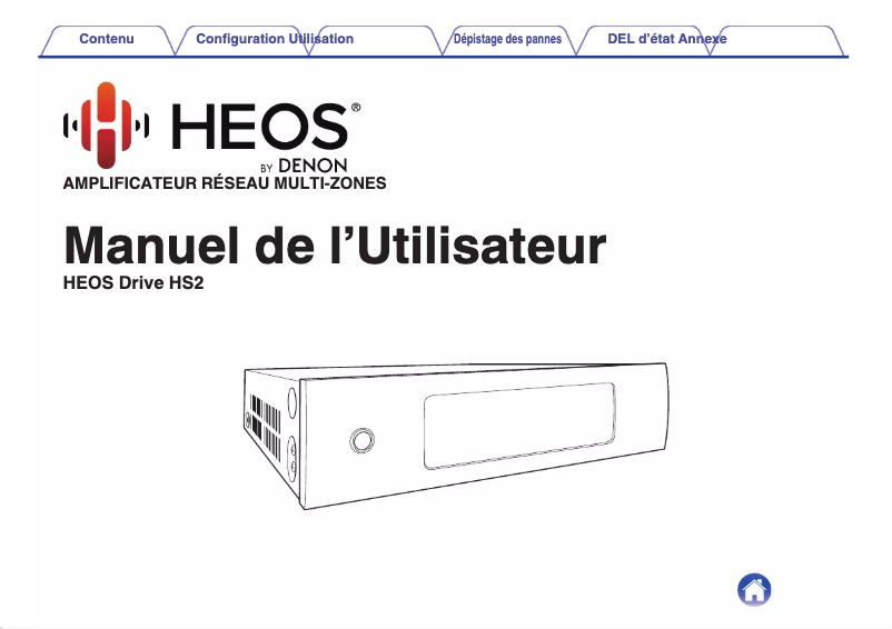Page n°1 - Manuel utilisateur Denon HEOS Drive HS2