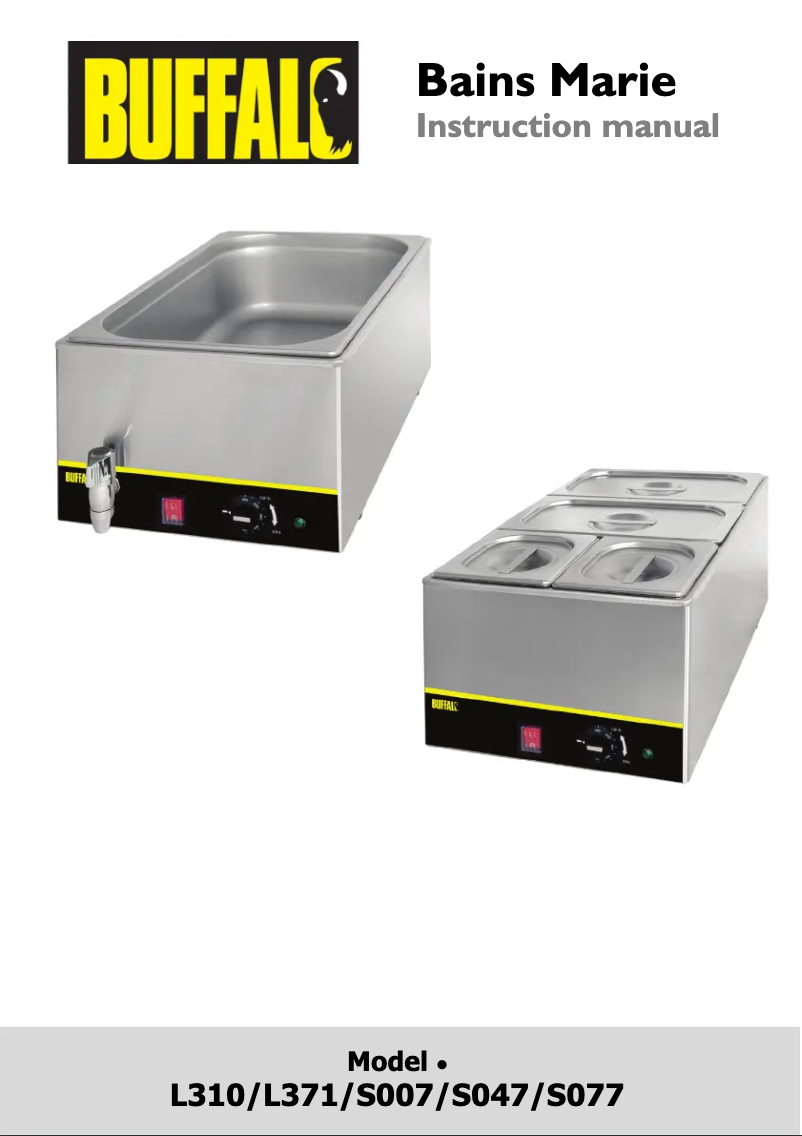 Image de la première page du manuel de l'appareil L310