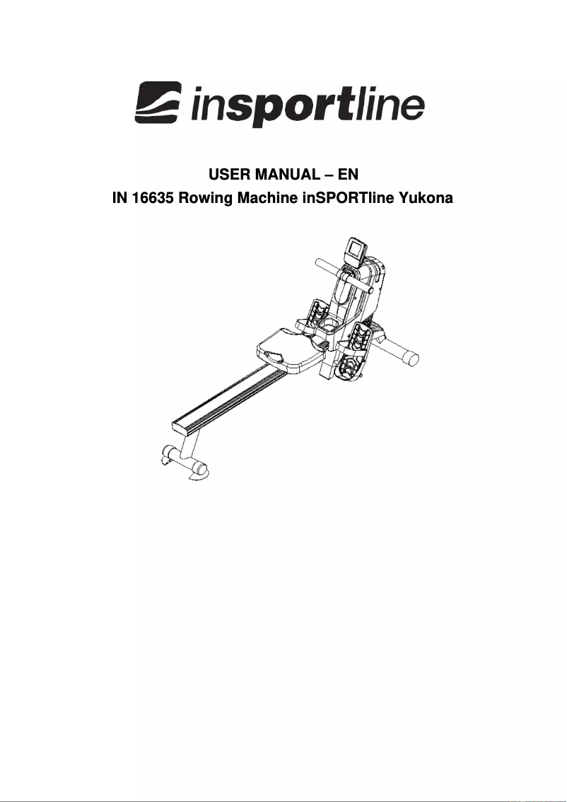 Page n°1 - Manuel utilisateur inSPORTline Yukona