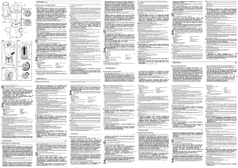 Image de la première page du manuel de l'appareil BV5722