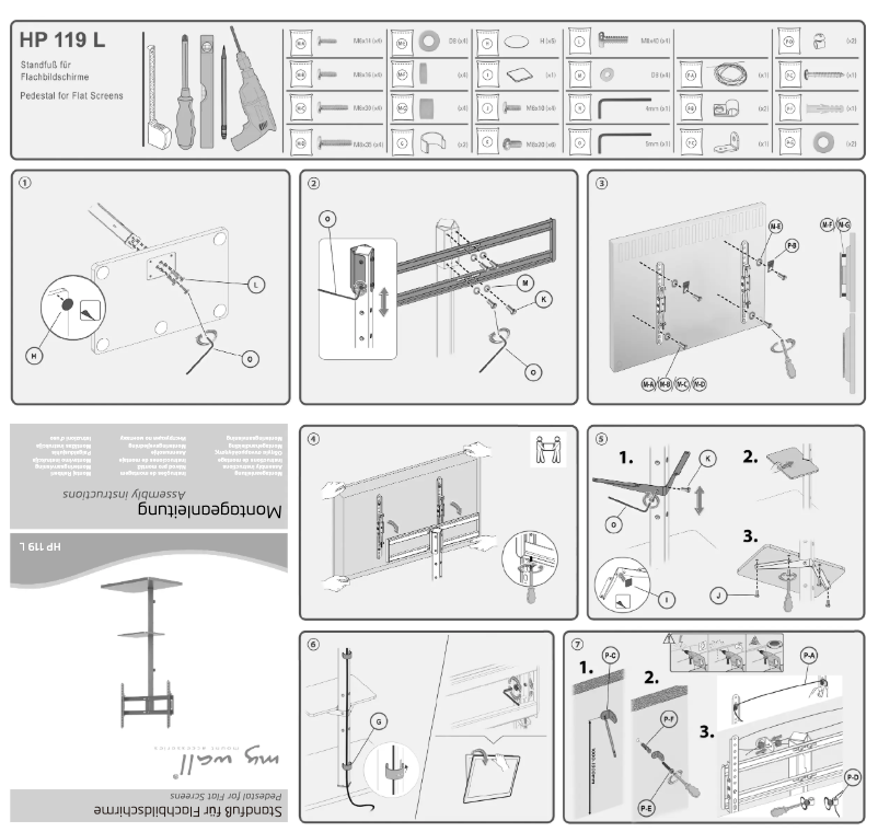 Image de la première page du manuel de l'appareil HP 119 L