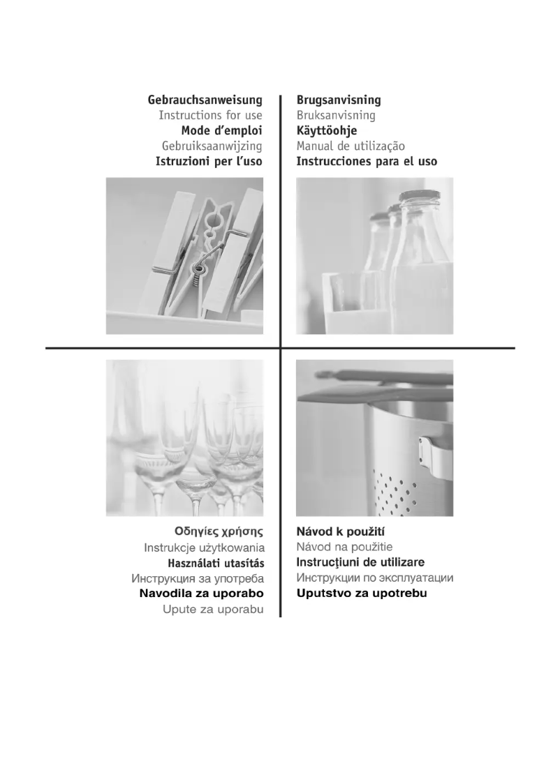 Page n°1 - Manuel utilisateur Whirlpool AZA 9210