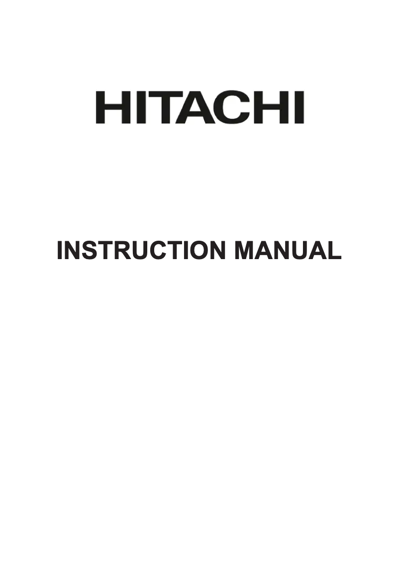 Image de la première page du manuel de l'appareil F43E4200