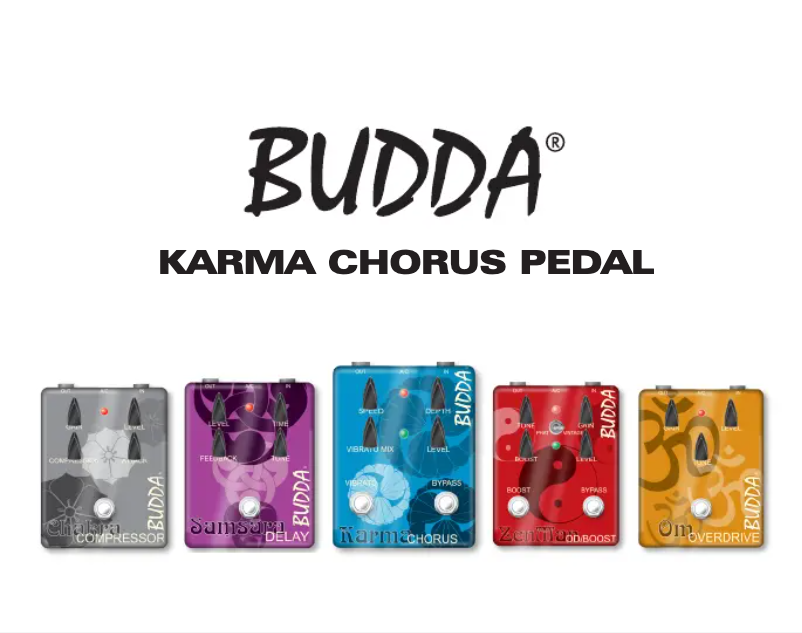Image de la première page du manuel de l'appareil KARMA CHORUS PEDAL
