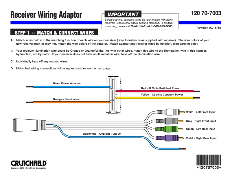Page n°1 - Manuel utilisateur Metra 70-7003